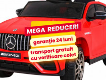 Masinuta Electrica Copii 1-5 Ani Mercedes GLC63S 4x4,Roti Moi Rosu