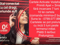Cartela Numar Activat_Cartele Numere Activate_Sim Vodafone_apel 7 luni