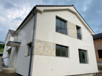 Casa cu 4 camere, 120 mp, incalzire in pardoseala, 250 mp de