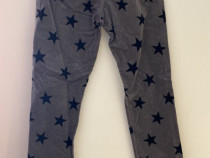 Pantaloni material gros cu stele