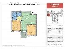 Nou 3 Camere - EGO Berceni - Metrou