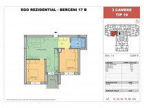 3 Camere - EGO Berceni - Metrou