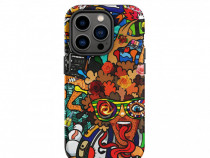 Husa telefon Graffiti Tough Iphone 14 pro