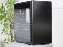 Carcasa PC Fractal Design Define 7 Mini Black TG, noua, Garantie.