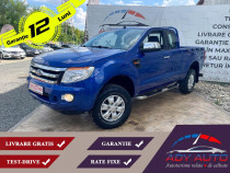 FORD RANGER XLT ( 4X4 la Buton ) 2,2 Diesel . Cabina dubla . 4 usi