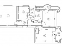 Apartament 3 camere 75mp - Doamna Ghica