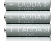 Acumulatori LADDA IKEA Panasonic Enelop reincarcabili AA1900-AAA750mah