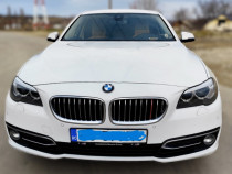 BMW F10 520d / 184 cp / 2014/ Euro 6 / LuxuryLine / Alb perlat