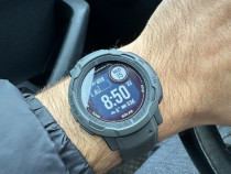 Ceas Garmin Instinct 2 Solar 45mm, incarcare solara si garmin pay