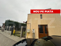 Casă cu 3 camere, 1 bucătărie, 1 baie, 1 pivniță, grăd