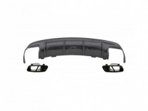 Difuzor & Ornamente Toba - Mercedes W117 CLA 45 AMG (2016-2019) Negru