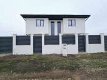 Vila tip duplex - 3 camere - 2 bai - pod - beci - incalzire pardoseala