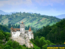 FILM! Langa emblematicul Castelul Bran, areal colinar,5.700m