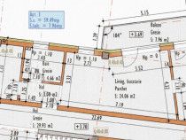 Apartamente cu 3 camere 59.49 mp, zona Marasti