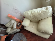 Fotoliu piele ecologica, EXTRA DISCOUNT la achizitie 2 buc.