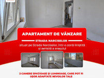 Puneti amprenta asupra acestui apartament cu 3 camere! CE1111