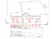 Teren intravilan 6900 mp D=65 ml, pretabil cartier rezidenti