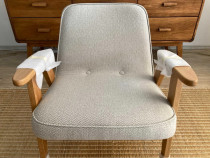 Fotoliu Mid-century Modern model 366 Armchair Oak