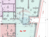 De vânzare Apartament cu 3 camere 72 mp utili Ultracentr...
