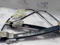 Macara geam stanga fata Seat Leon 2014