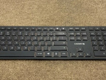 Set tastatura si mouse fara fir CHERRY DW 9000 SLIM, Negru/Bronz
