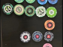 Chipsuri poker profesionale (Clay sau Ceramic)
