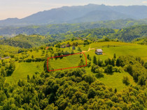 Teren extravilan 2,000mp Pestera / cabana vacanta/natura