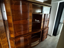 Mobila stare buna, formata din 5 corpuri, curbata