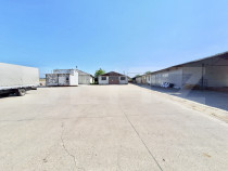 Teren industrial 4.150 mp cu 3 hale moderne cu utilități,a
