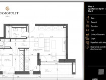 Cesionez promisiune v. cumparare apartament 2 camere Brasov Carpatilor