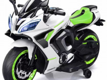 Motocicleta electrica, Kinderauto BJJM3188 2 x75W 24V roti moi