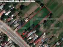Inchiriez teren la strada principala DN7- Tartasesti, Dambov