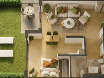 Direct Dezvoltator Apartament 2 Camere 75 mp Curte 31 mp My