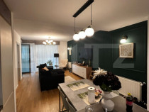 Apartament cu 3 camere + terasă 50 mp + garaj, modern, fini