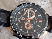 Ceas barbatesc Pulsar by Seiko.Curea piele folosit rar