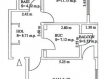 Apartament 2 camere zona Tomis Nord