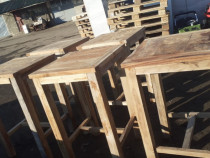 Mese pt. bar înalte din lemn masiv