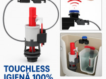 Mecanism rezervor wc universal, actionare cu senzor fara atingere