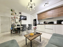 Apartament cu 3 camere mobilat si utilat la etaj intermed...