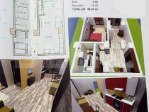 Studio modern cu parcare subterana, zona Fantasy Parc