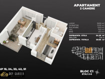 2cam. total dec. 3min metrou Berceni