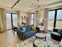 Penthouse deosebit cu 3 camere, terasa 35 mp, finisaje prem