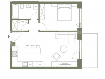 OPORTUNITATE! APARTAMENT 2 CAMERE, ETAJ INTERMEDIAR, ERA HEX