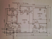 Apartament 2 camere ultracentral
