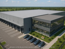 Spatii industriale si birouri 1700 mp in Popesti-Leordeni