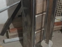 Aparat kebab/shaorma pe gaz 3 arzătoare manual