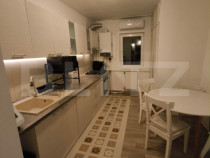 Apartament 3 camere decomandat, 2 băi, etaj 1, mobilat-util