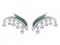 Cercei argint lacramioara