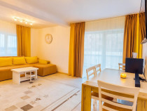 3 camere,decomandate,terasa 42 mp, mobilat,echipat,parcare,T