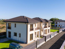 Proiect Aleea cu Tei, 5 vile la cheie, curte amenajata